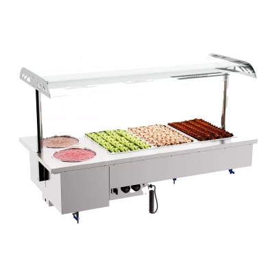 DROP-IN BAIN-MARIE AVEC BOLS 3/1